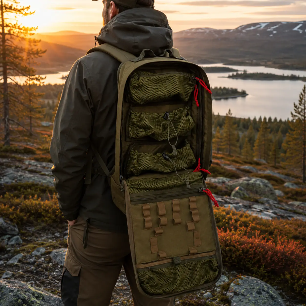 Kenttälaukku 112, vihreä, 12L - Galvi-Linda 3 Kenttälaukku 112, vihreä, 12L - Galvi-Linda - Image 3