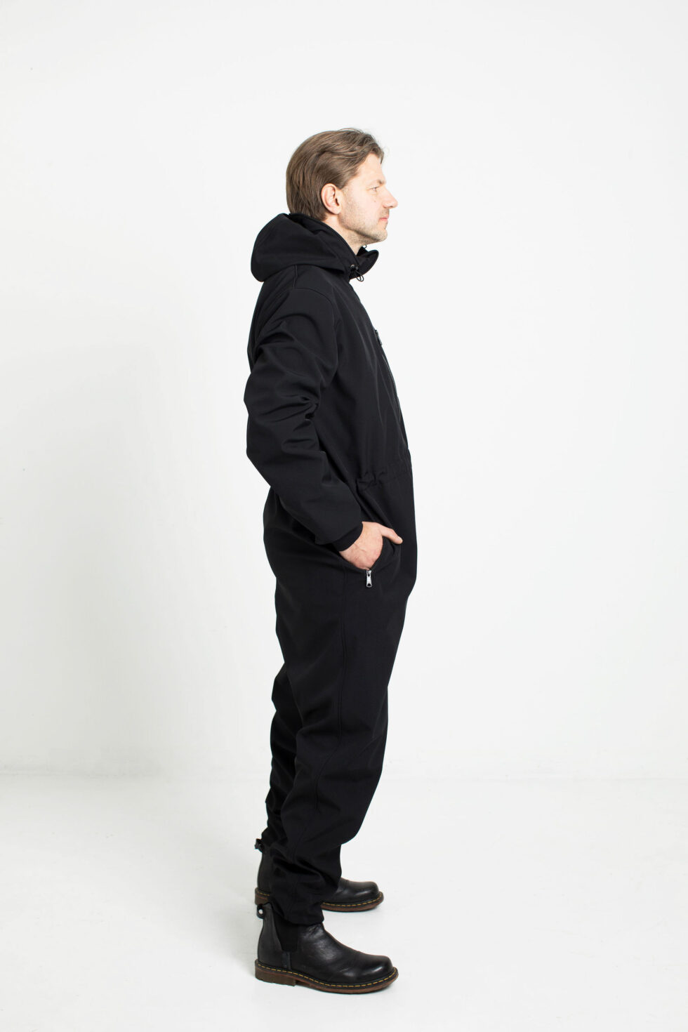 Miesten Softshell-haalari, musta - NUCKÖ 3 miesten-softshell-haalari-musta-nucko-02