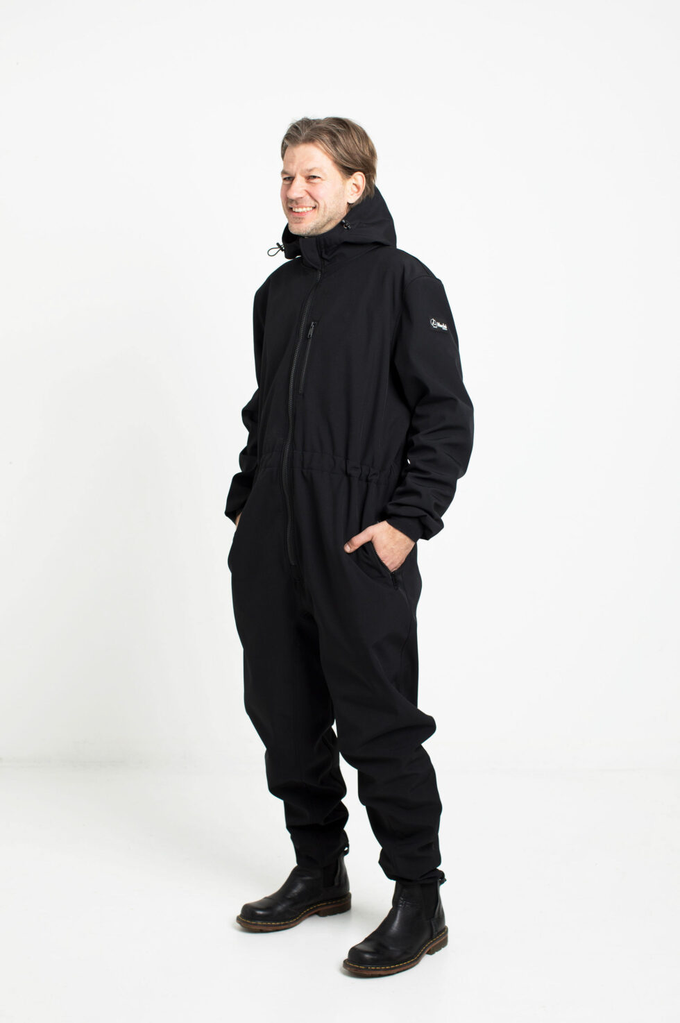 Miesten Softshell-haalari, musta - NUCKÖ 5 miesten-softshell-haalari-musta-nucko-04