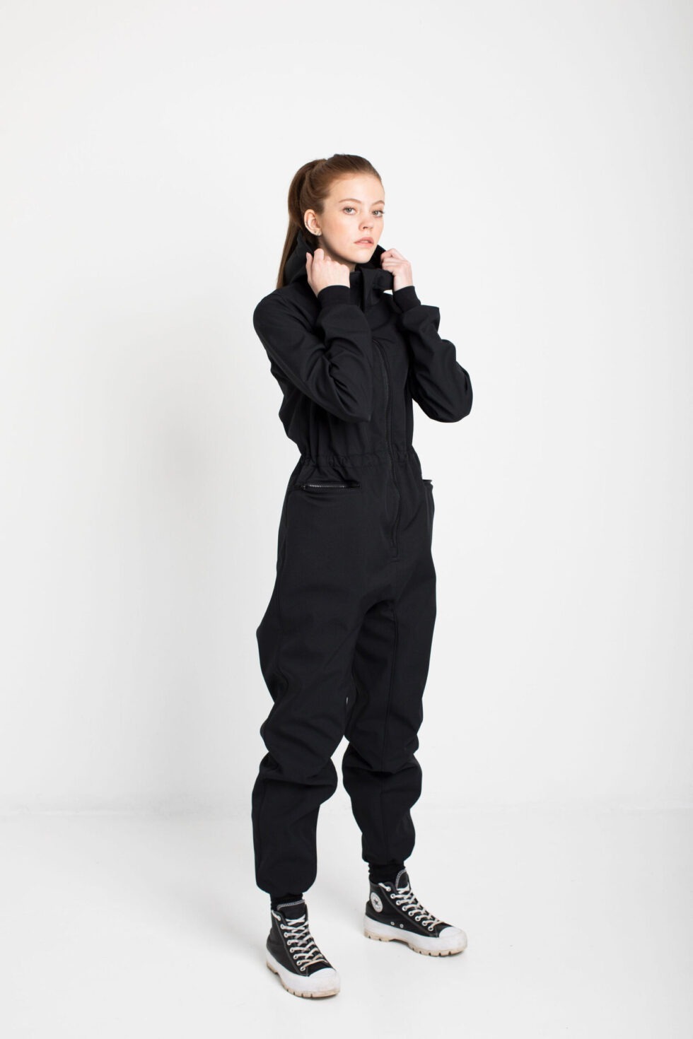 Naisten Softshell-haalari, musta - NUCKÖ 4 naisten-softshell-haalari-musta-nucko-03