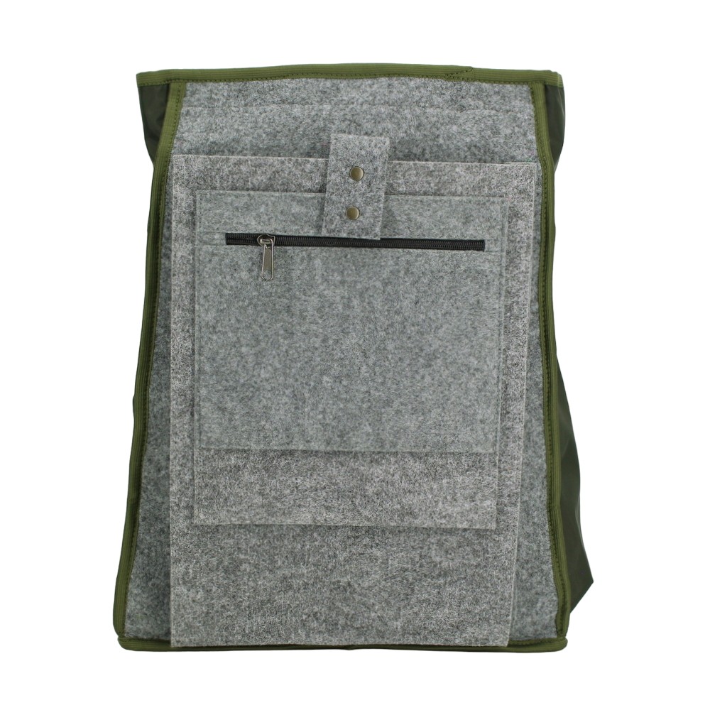 Päiväreppu Cafe, 18L, khaki, käsintehty - Noel 2 noel-cafe-reppu-01