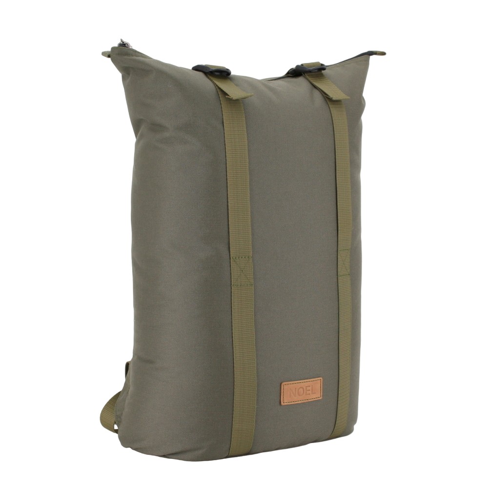 Päiväreppu Zip, 14L, Khaki - Noel 6 noel-zip-paivareppu-khaki-05