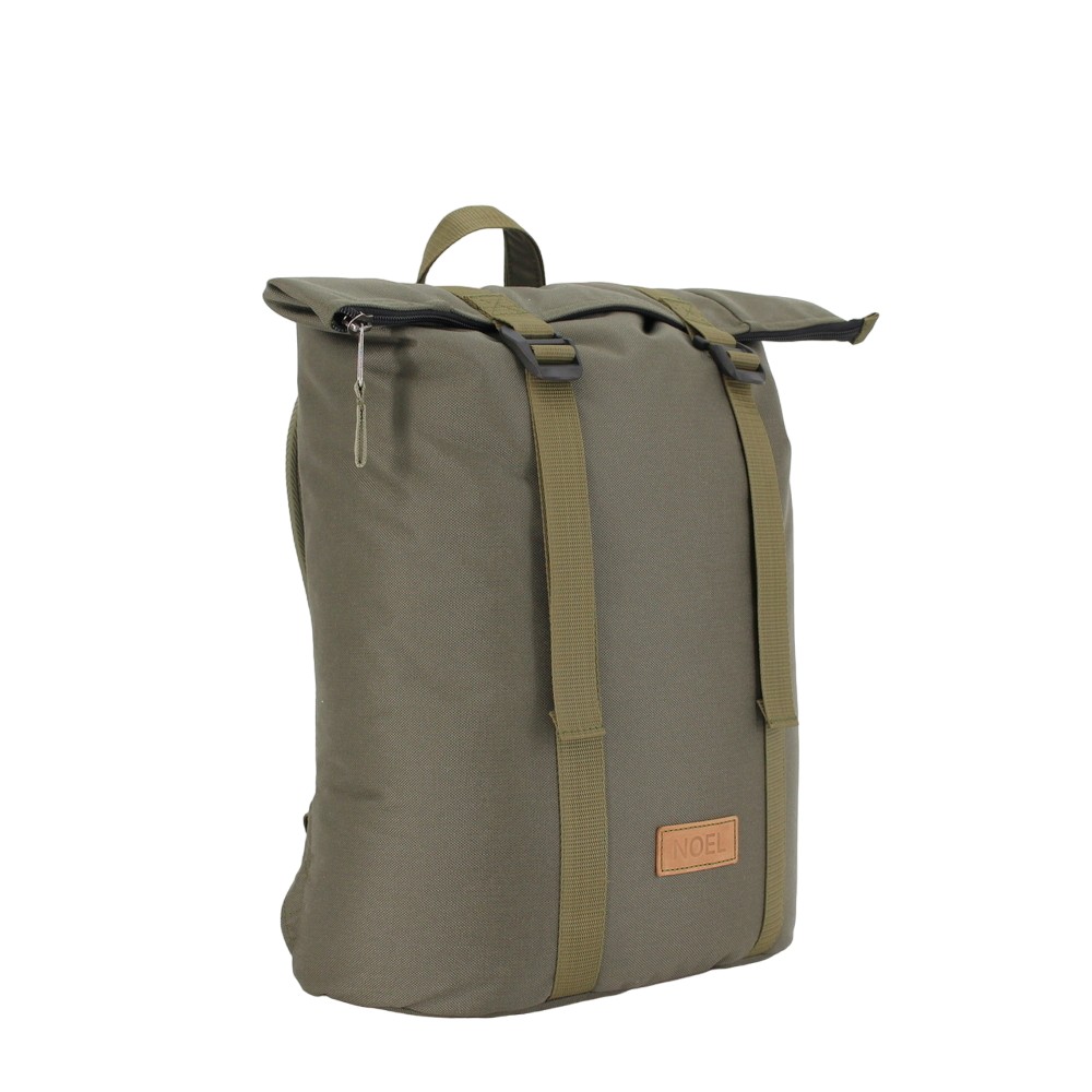 Päiväreppu Zip, 14L, Khaki - Noel 9 noel-zip-paivareppu-khaki-08
