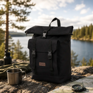 Päiväreppu Cliff, 25L, musta - Noel